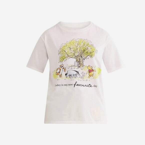 Disney Winnie The Pooh & Friends Womens Graphic T Shirt Eeyore Tigger Piglet XL - Picture 3 of 9